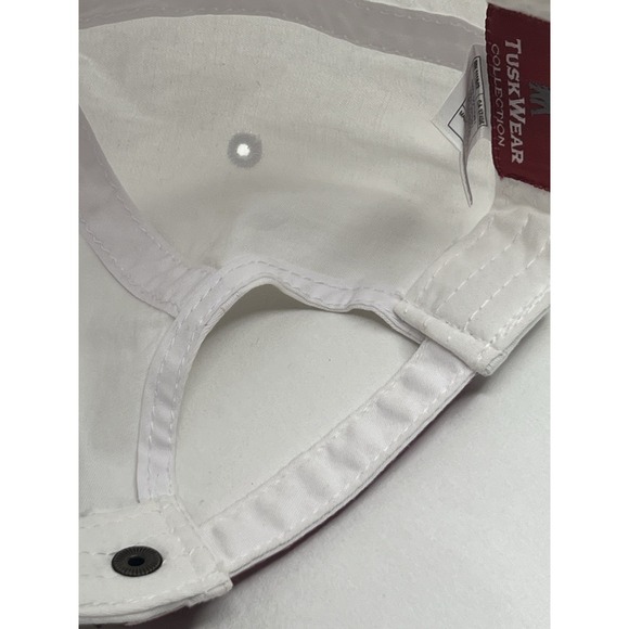 Alabama Crimson Tide Tusk Wear Hat Women's White With Red A - Picture 7 of 8